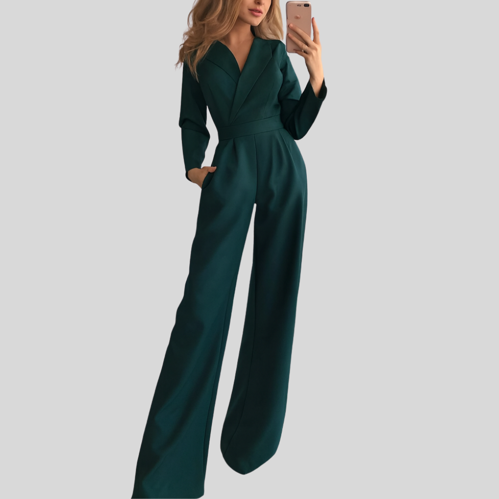 Wide Strap Jumpsuit | Women | Clean One Piece Style | Comfortable Fit | Casual Summer Wear | Steven & Levon