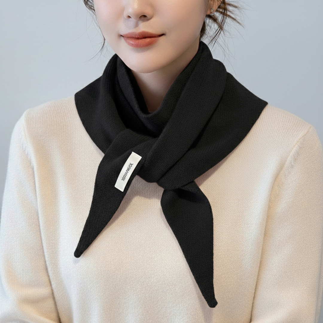 Women’s Triangular Scarf | Soft Wool | Warm Triangle Wrap | Elegant Winter Accessory | Steven & Levon