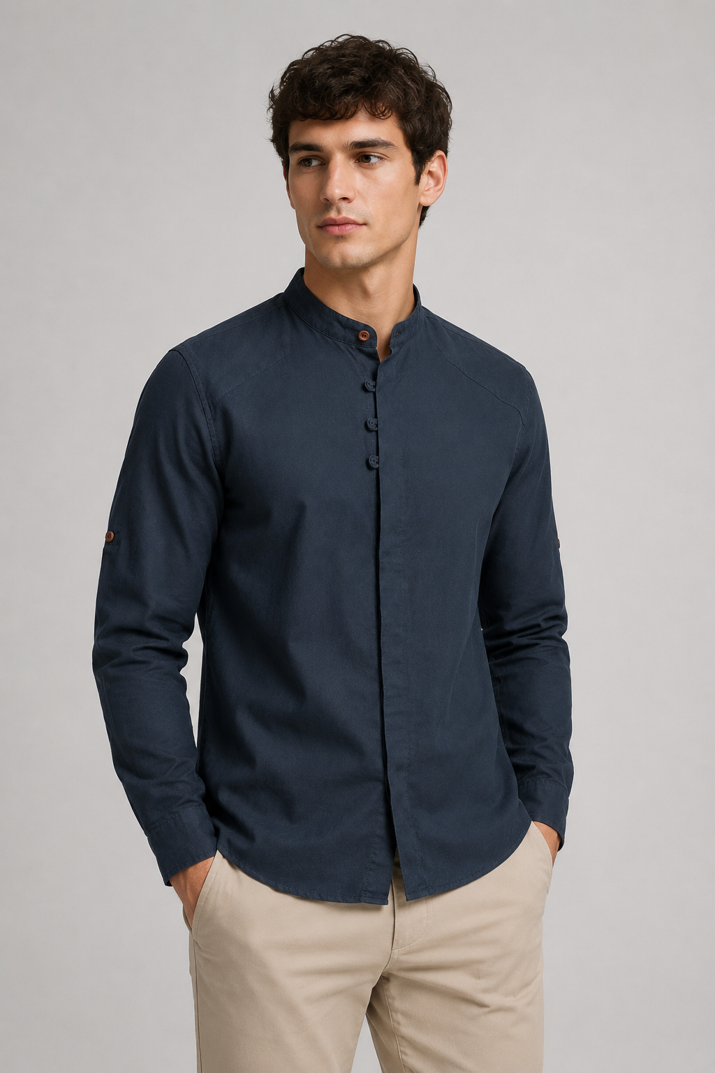 Men's Japanese Style Shirt | Men | Lightweight | Casual Button-Up | Steven & Levon