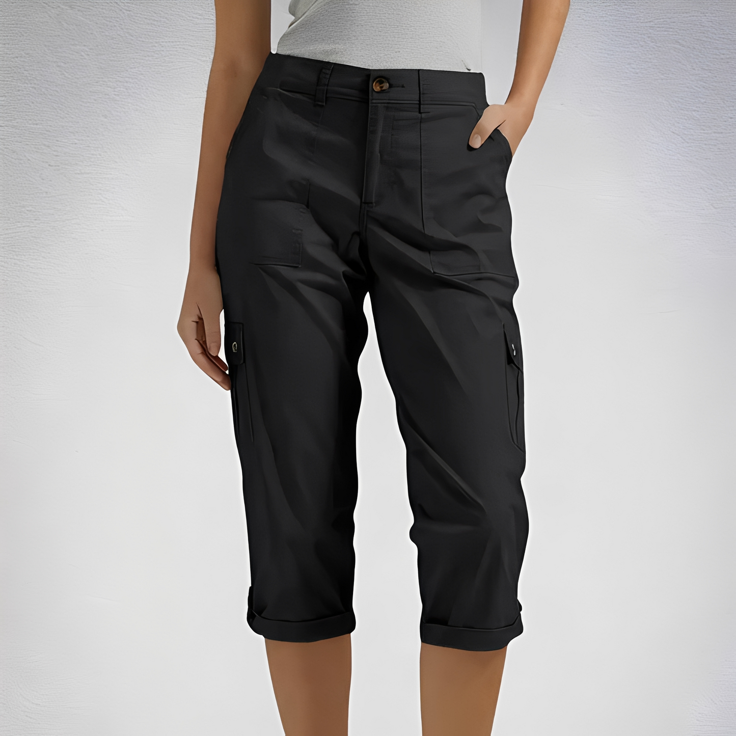 Women's Trousers | Loose Fit Pants | Modern Relaxed Style | Smart Casual Wear | Steven & Levon