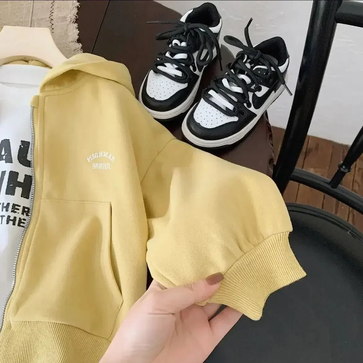 Caden | Kids Hooded Tracksuit Set | Unisex | Composite Cotton | 2-Piece Top & Pants | Steven & Levon