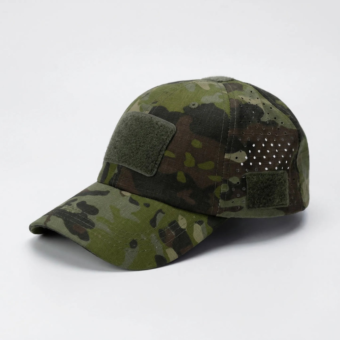 Camoura - Camouflage Print Breathable Baseball Cap Blocking Harsh Sun