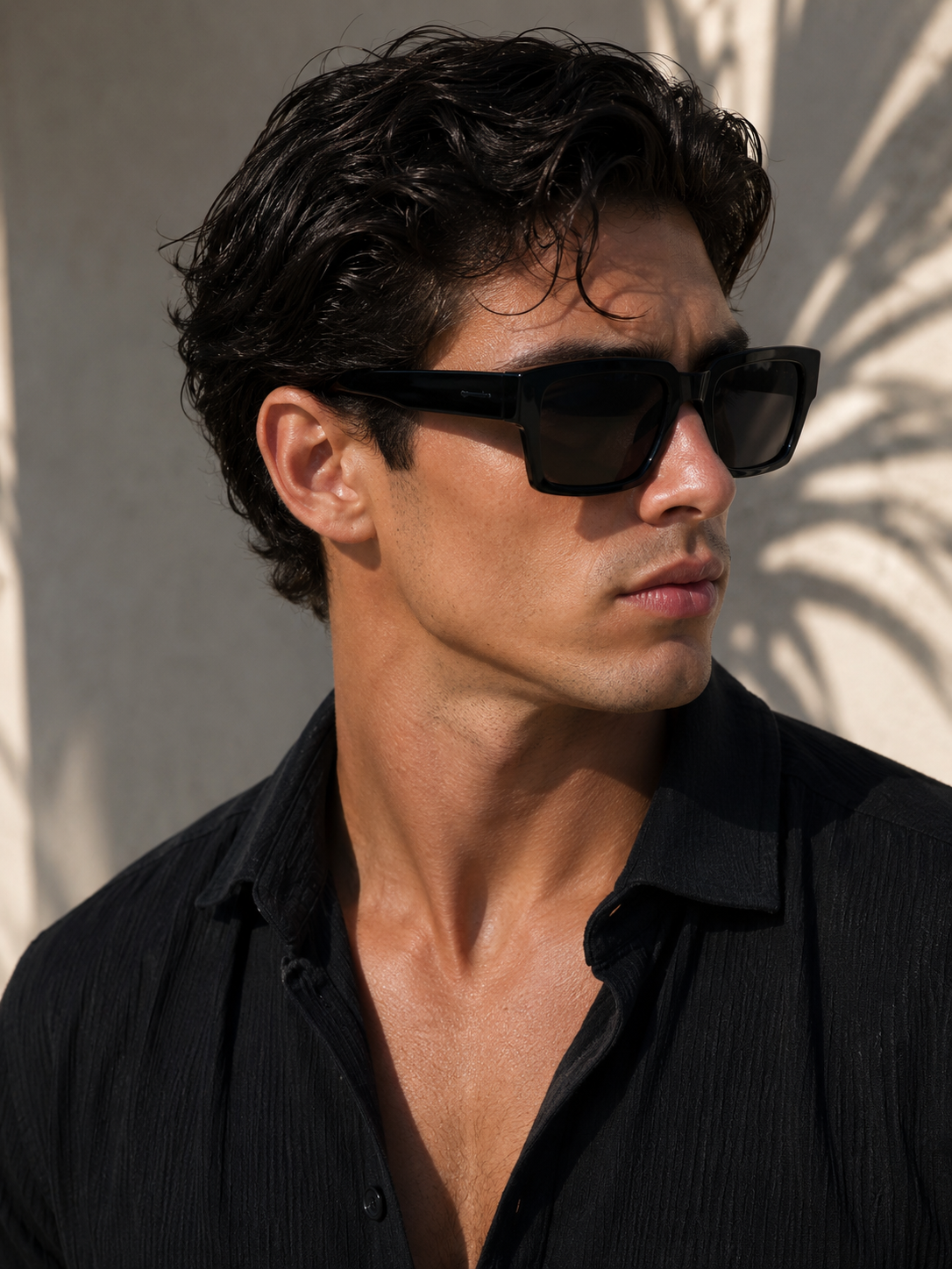 Retro Square Frame Sunglasses | Men | UV Protection | Classic Style | Steven & Levon