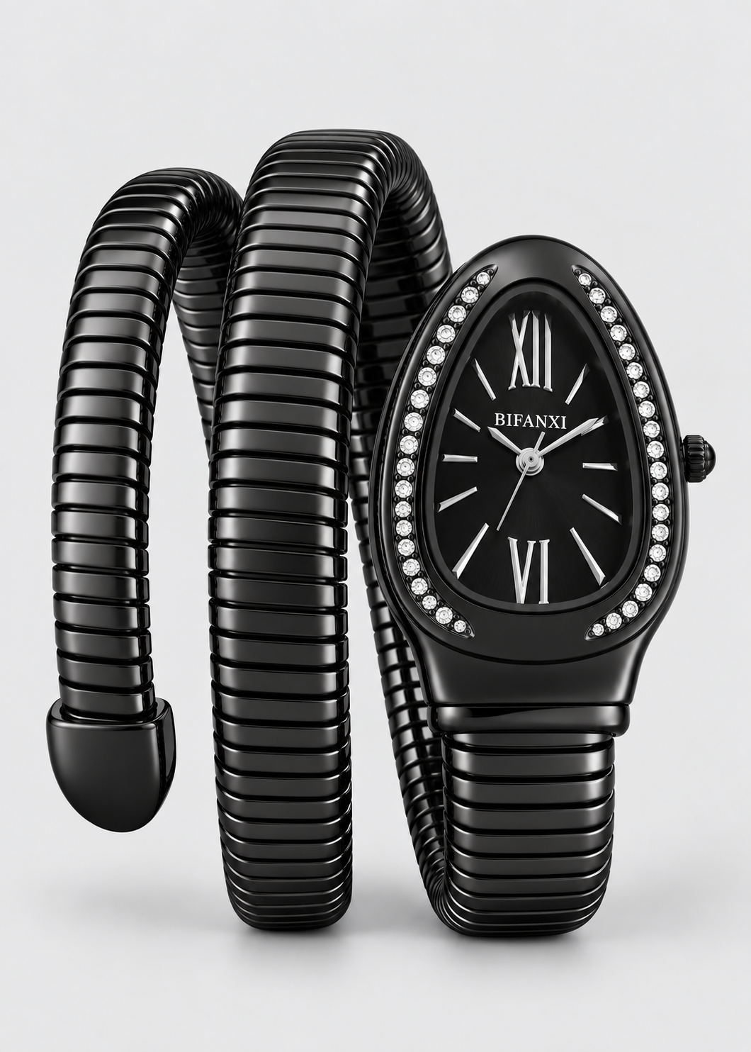 Women's Snake Watch | Quartz Bracelet Watch | Elegant | Steven & Levon