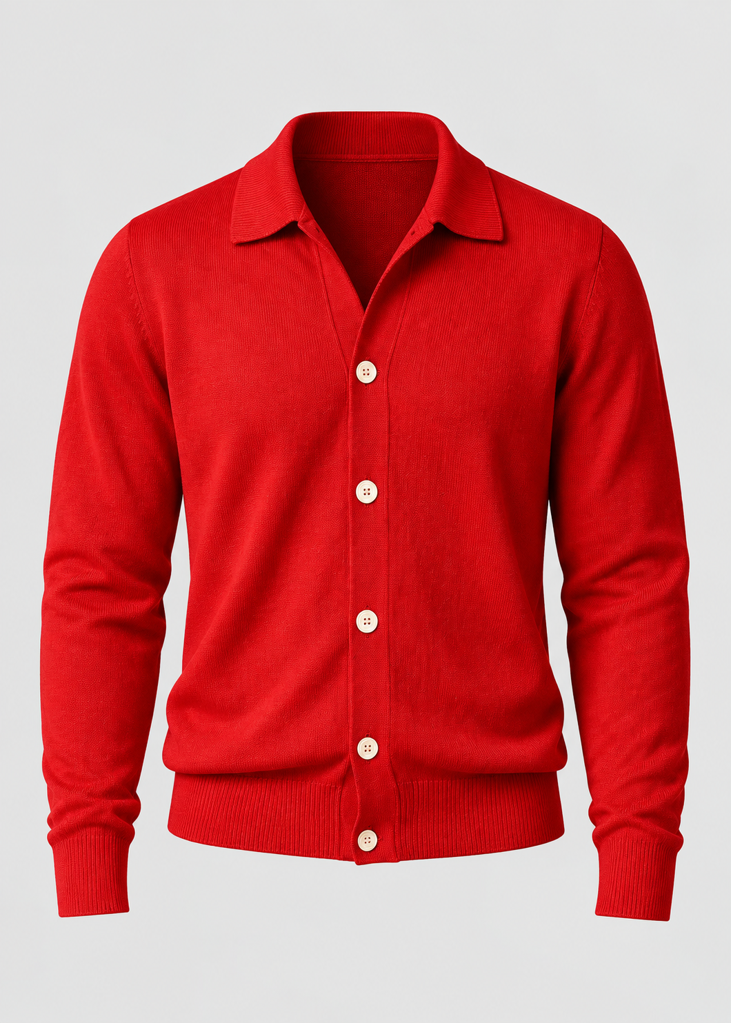 Men's Button Front Cardigan | Classic Fit | Cotton | Smart Casual Layer | Steven & Levon