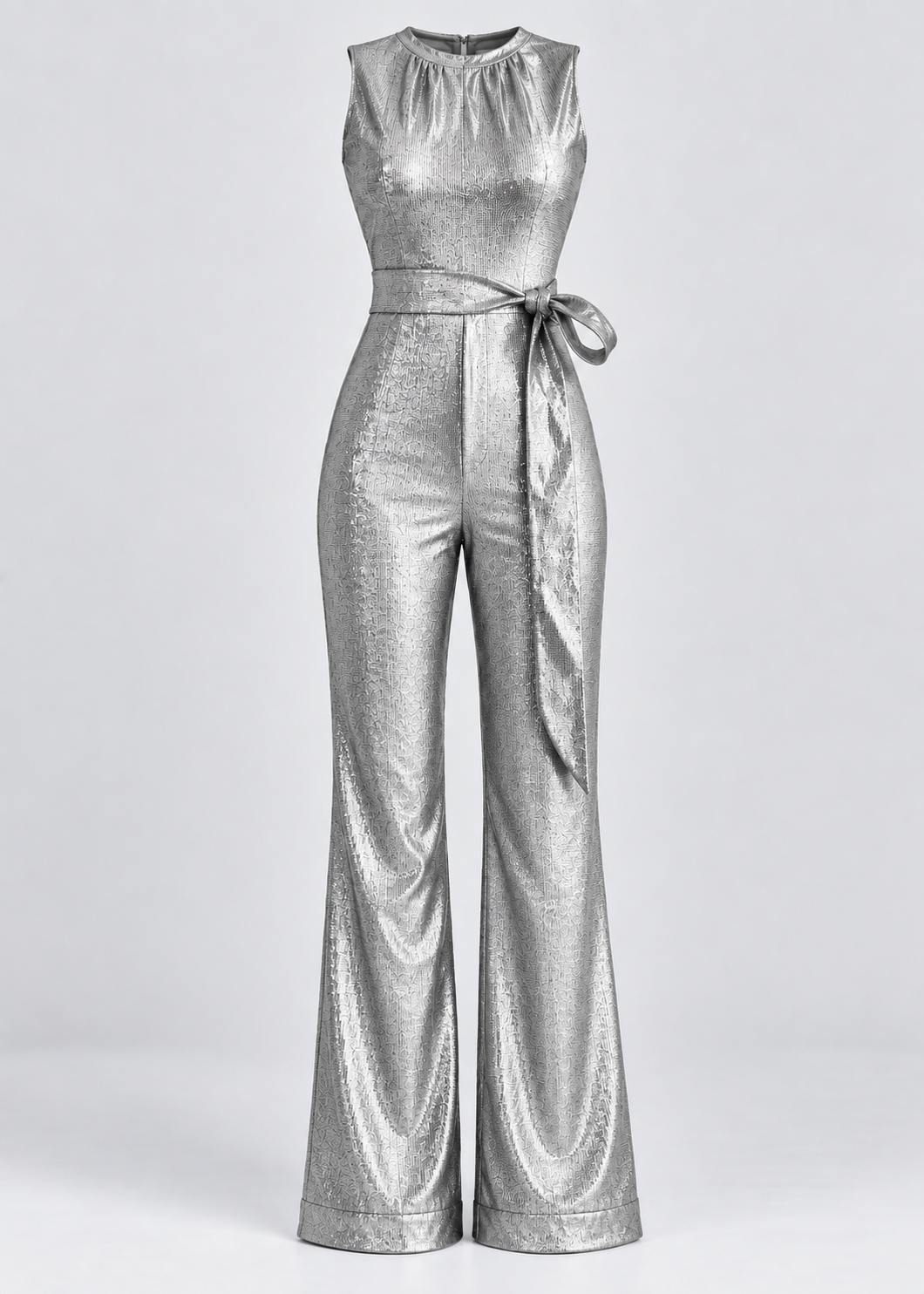 Festive Shiny Women's Jumpsuit | Sparkly Outfit | Elegant Party Wear | Evening Occasion Jumpsuit | Steven & Levon