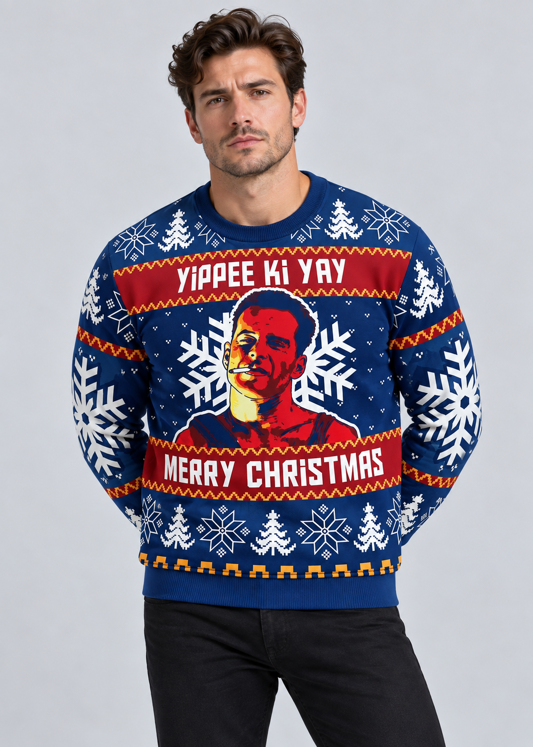 3D Christmas Sweater | Unisex Polyester Festive Pullover | Soft & Breathable | Steven & Levon