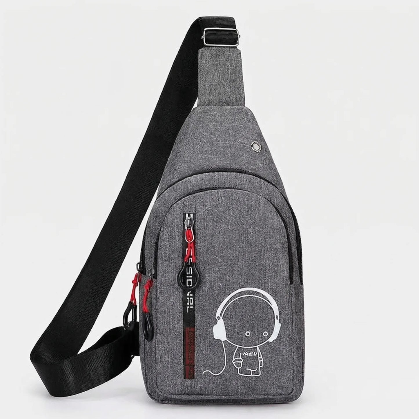 Lumivex - Glow-In-The-Dark Crossbody Chest Bag Hands-Free Outdoor Runs