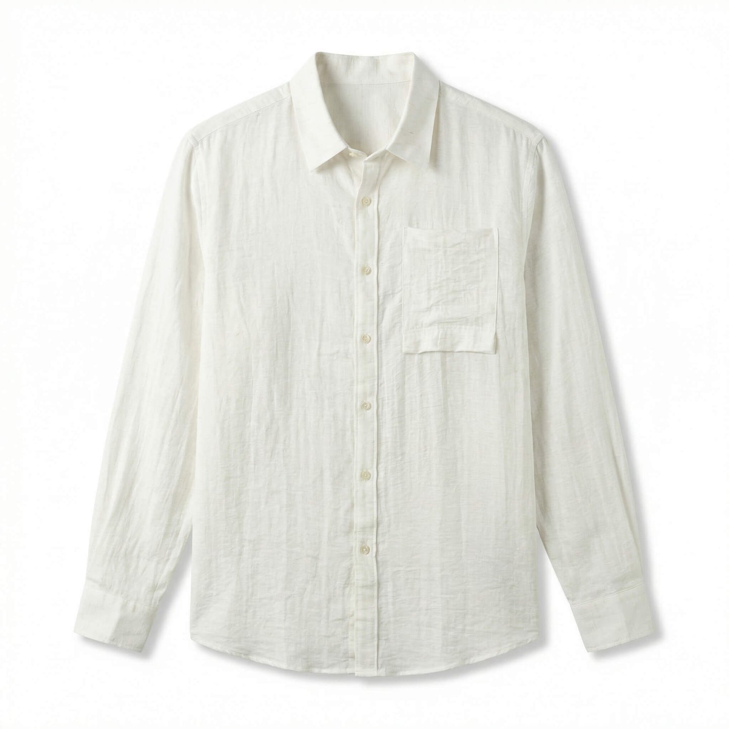 Men's Lightweight Linen Shirt | Linen Blend | Breathable Relaxed Fit Casual Summer Button-Up | Steven & Levon
