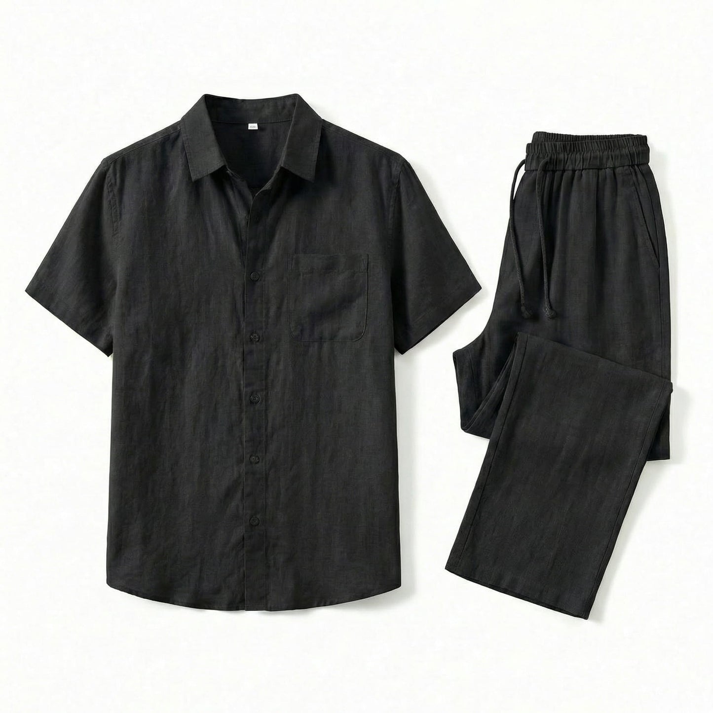 Men's Linen Summer 2-Piece Set | Men's Co-Ord | Breathable Outfit | Steven & Levon