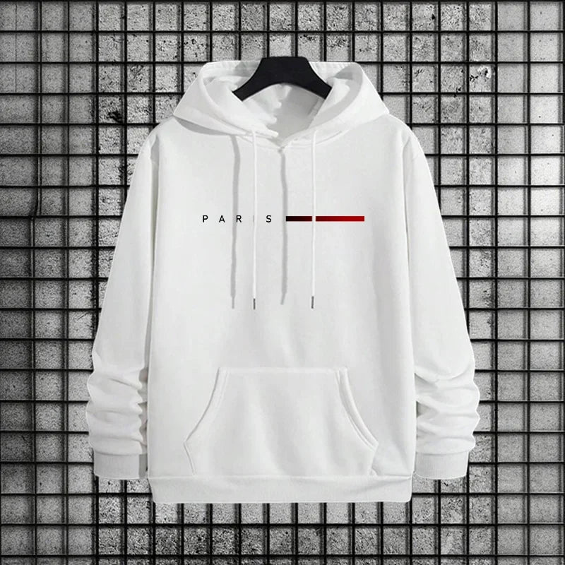 Printed Hoodie and Sweatpants | Men's Tracksuit | Pocket Sports Two Piece Set | Steven & Levon