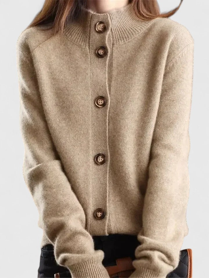 Chic Knit Cardigan | Women | Button Front | Soft Knit | Versatile Everyday Style | Steven & Levon