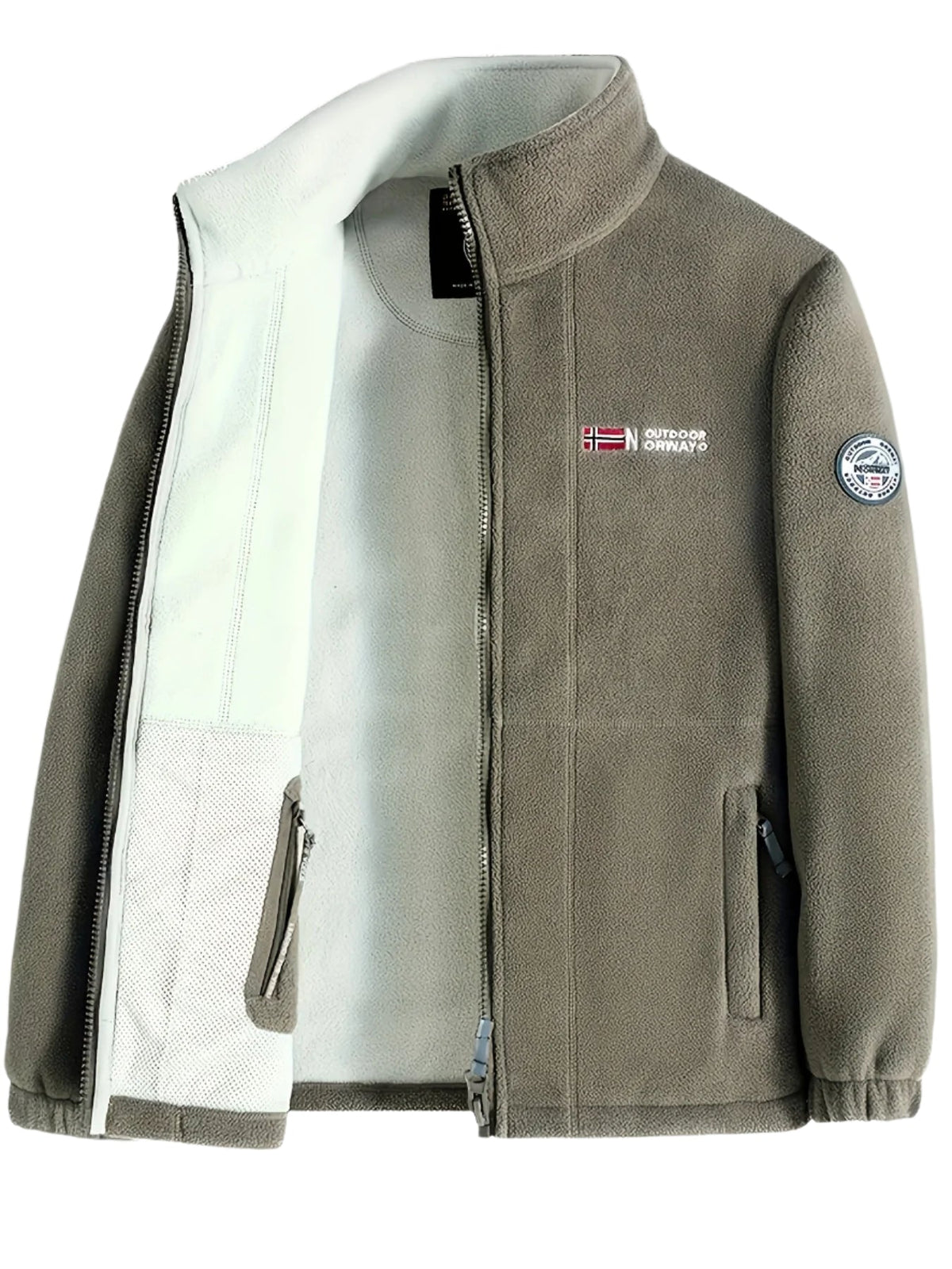 Women's Fleece Jacket | High Collar | Warm Outdoor Casual Jacket | Soft Winter Layer | Steven & Levon