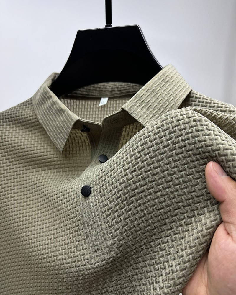 Luxury Polo Shirt | Men | Elegant Comfort Fit | Smart Casual Short Sleeve | Steven & Levon
