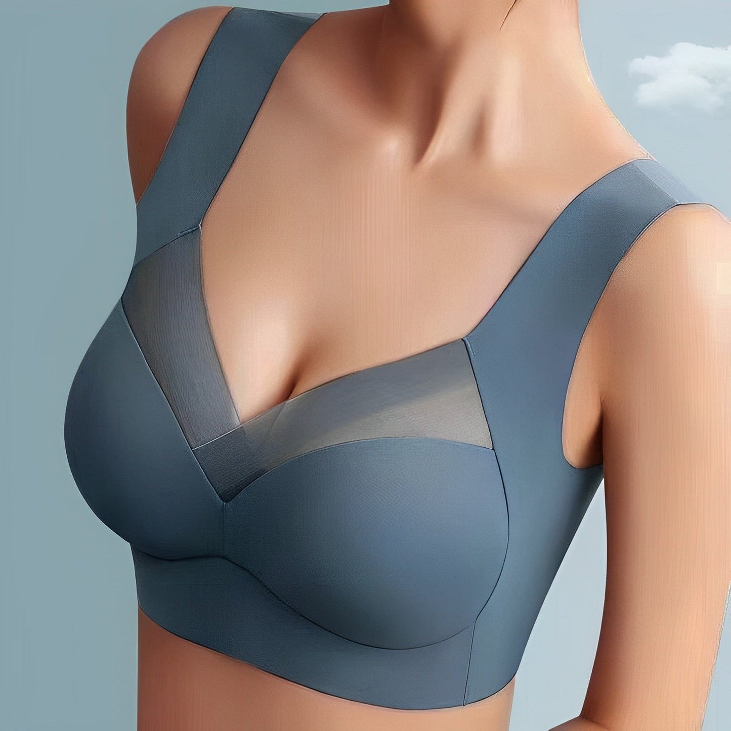 Seamless Ergo Bra Top | Women's Wireless Comfort Bra | Soft Stretch |Seamless Fit | Steven & Levon