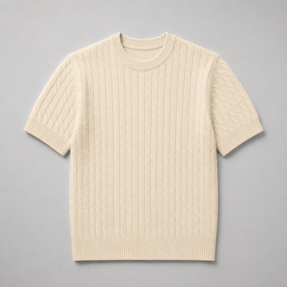 Men’s Classic Knitted Shirt | Casual Knit Button-Up | Men | Soft Breathable Fabric | Comfortable Everyday Wear | Steven & Levon