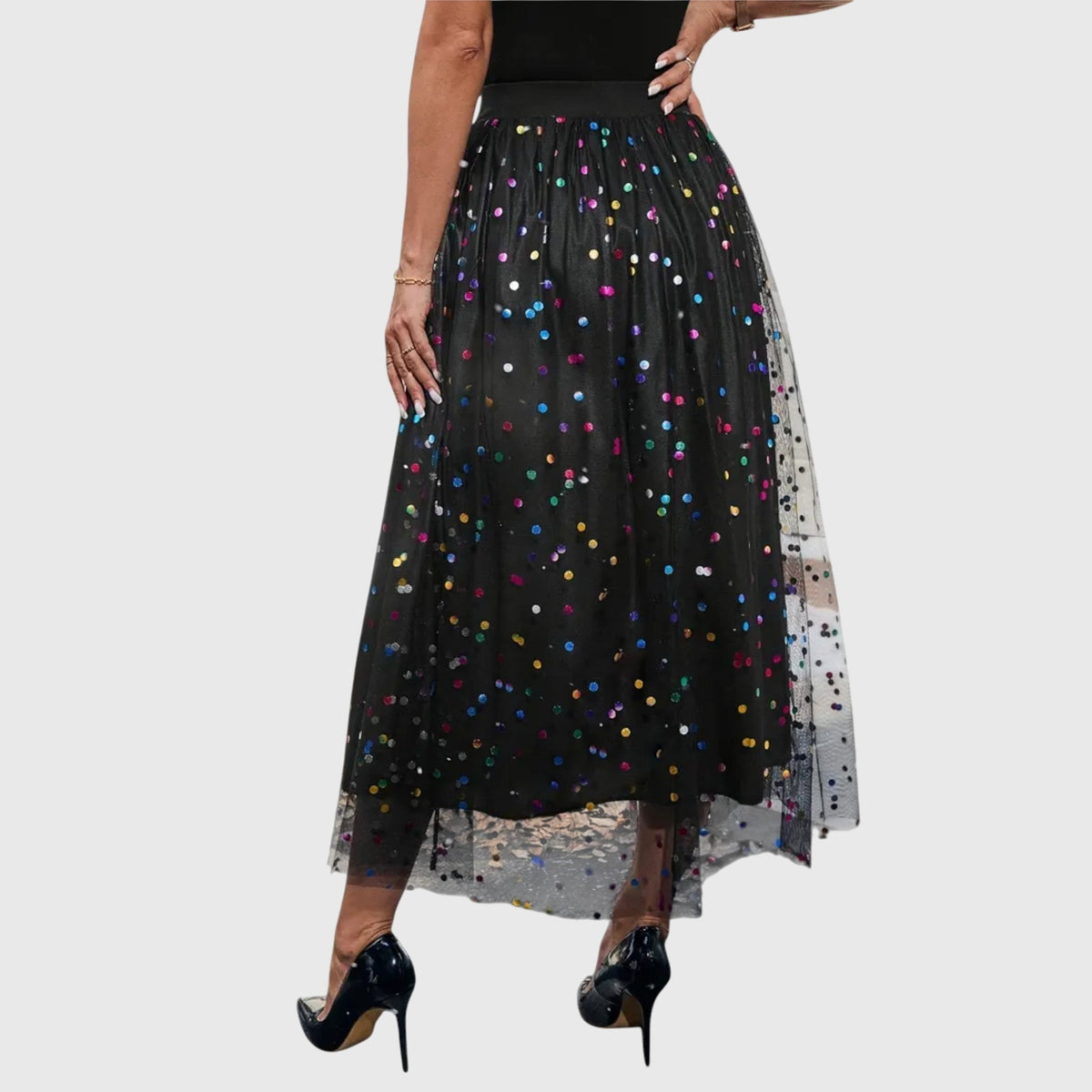 Women's Elegant Midi Skirt | Flattering Casual & Party Style | Steven & Levon