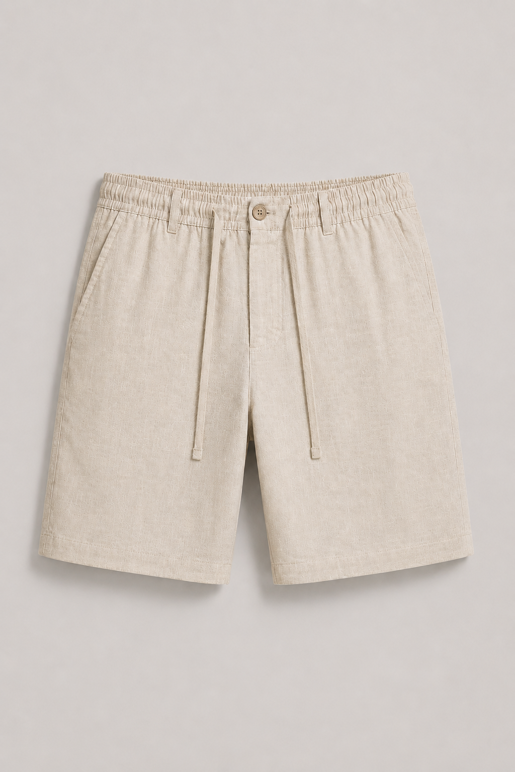 Men's Linen Drawstring Shorts | Elastic Waist|  Casual Summer Shorts | Steven & Levon
