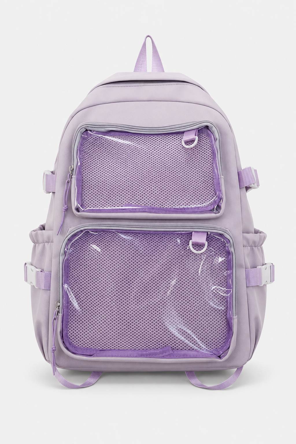 Transparent Ita Backpack | Women | Large Capacity | Japanese School Bag | Anime Display | Steven & Levon