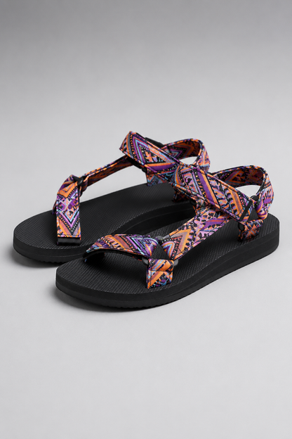 Women's Walking Grip Sandals | Walking Sandals | Lightweight Supportive Sole | Slip-On Open Toe Grip Design | Steven & Levon