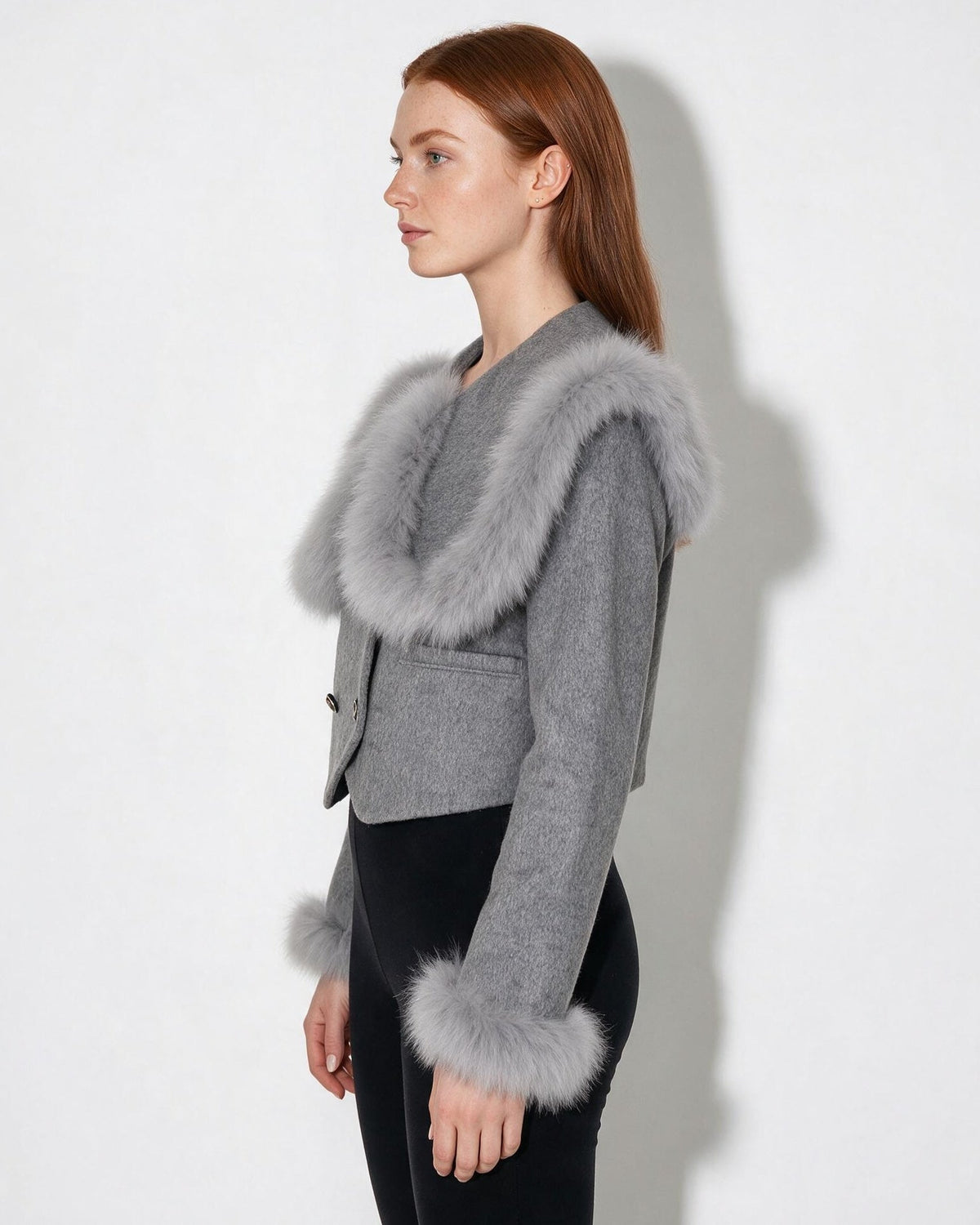 Plush Trim Winter Jacket | Women | Faux Fur Coat | Cozy Warm Outerwear | Steven & Levon