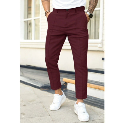 Men's Lightweight Leisure Trousers | Comfort Fabric | Relaxed Fit | Everyday Casual Wear | Steven & Levon