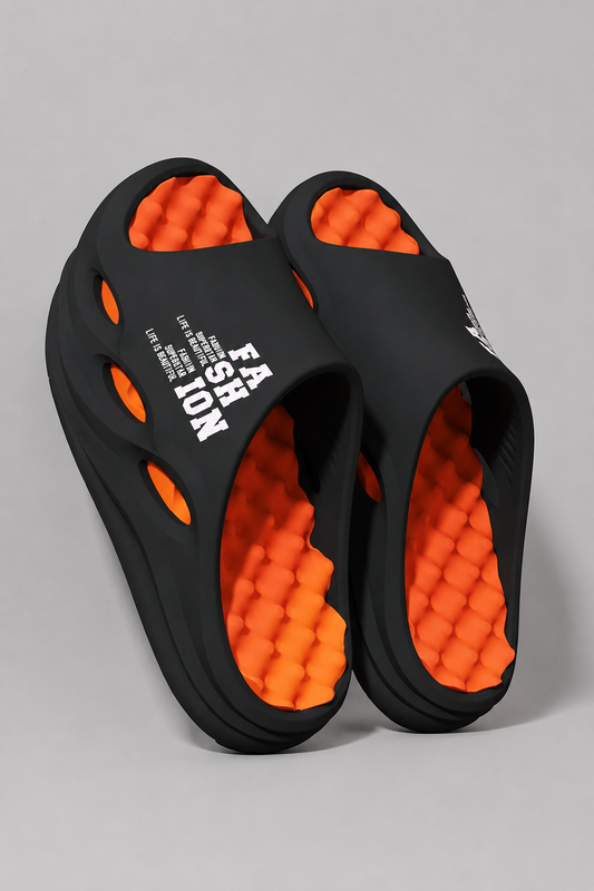 Men's Massage Slide Sandals | EVA Cloud Slippers | Thick Cushioned Non-Slip Shower Slides for Indoor & Outdoor | Steven & Levon
