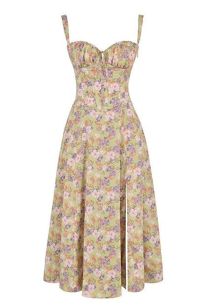 Bustier Dress | Women's Structured Midi Dress | Elegant Occasion Wear | Steven & Levon