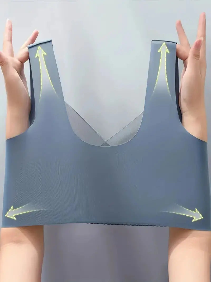 Comfortable Seamless Bra | Women's Wireless Everyday Bra | Soft Stretch | Invisible Support | Comfort Fit | Steven & Levon