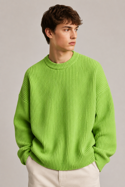 Oversized Knitted Jumper | Knit Pullover Sweater | Women | Soft Knit Fabric | Steven & Levon