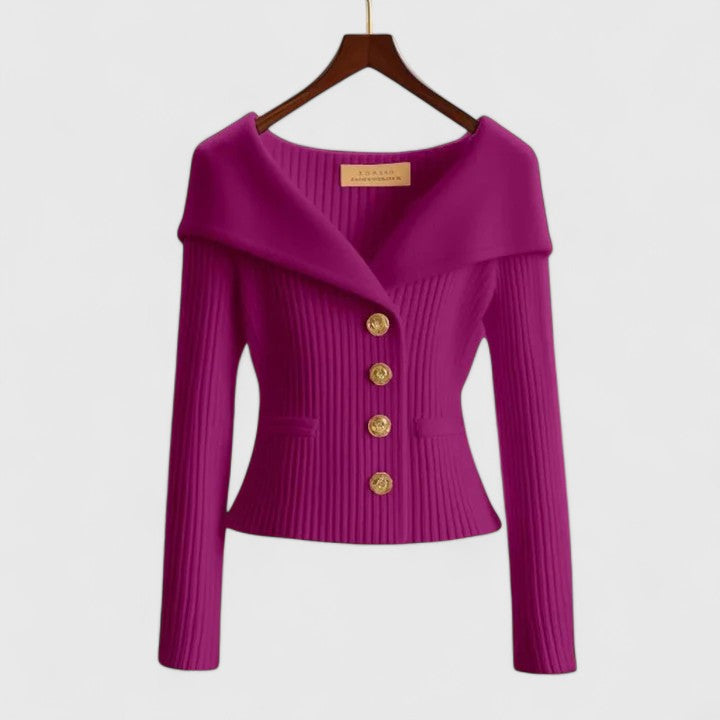Chic Soft Knit Cardigan | Women's Button-Up Soft Sweater | Steven & Levon