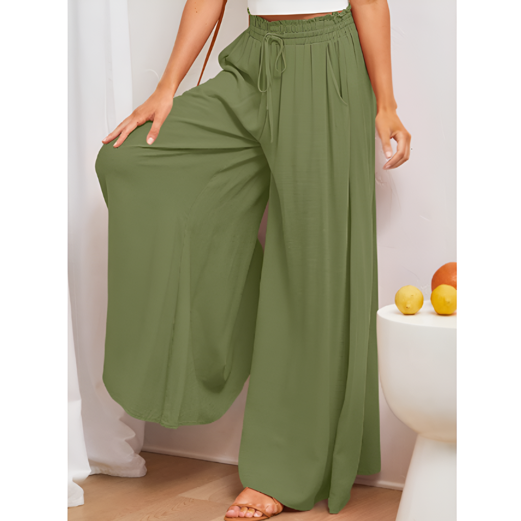 Women's Summer Skort | Women | Elastic Waist | Built-In Shorts | Casual Lightweight Active Skirt | Steven & Levon
