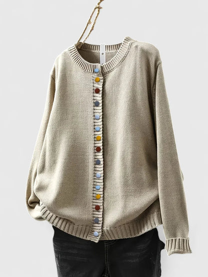 Lightweight Knit Cardigan | Women | Button Front | Soft Knit | Effortless Everyday Style | Steven & Levon