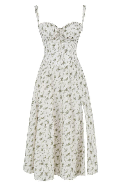 Bustier Dress | Women's Structured Midi Dress | Elegant Occasion Wear | Steven & Levon