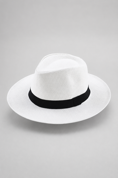 Handcrafted Panama Hat | Unisex Straw Hat | Handwoven Natural Straw | Wide Brim Sun Protection | Steven & Levon