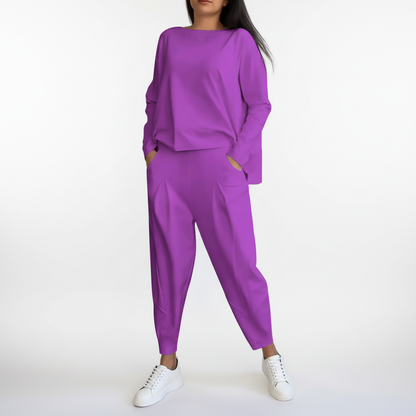 Corinna Women's Casual Co-ord Set | Comfortable Two Piece Outfit | Steven & Levon