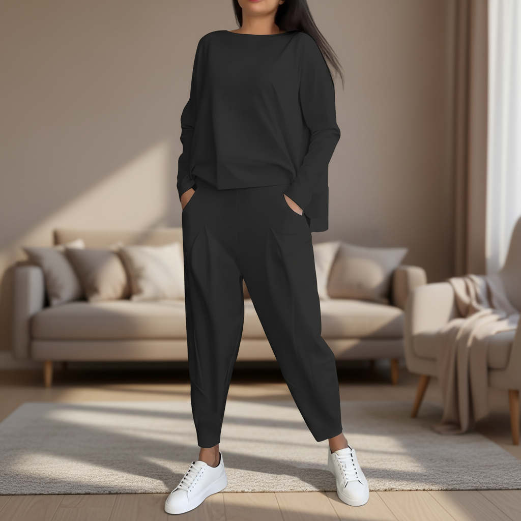 Corinna Women's Casual Co-ord Set | Comfortable Two Piece Outfit | Steven & Levon