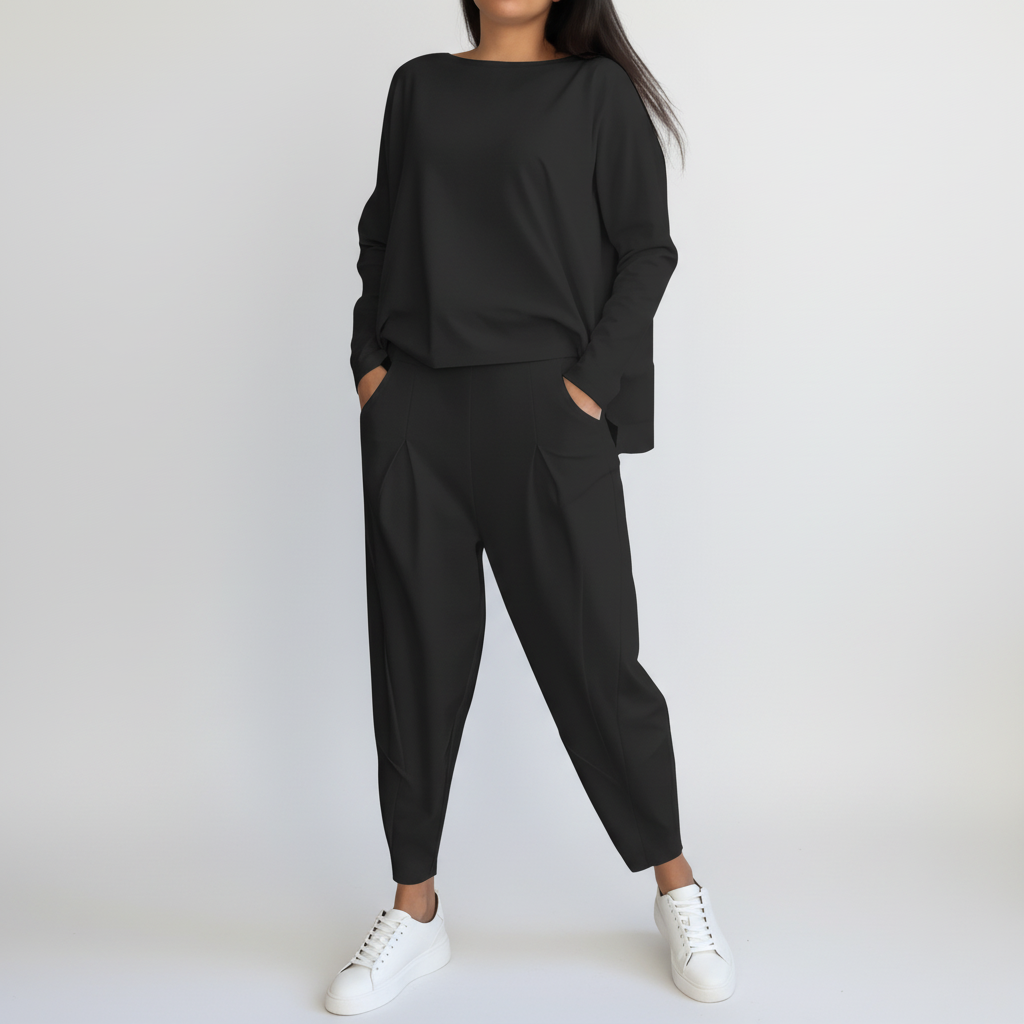 Corinna Women's Casual Co-ord Set | Comfortable Two Piece Outfit | Steven & Levon