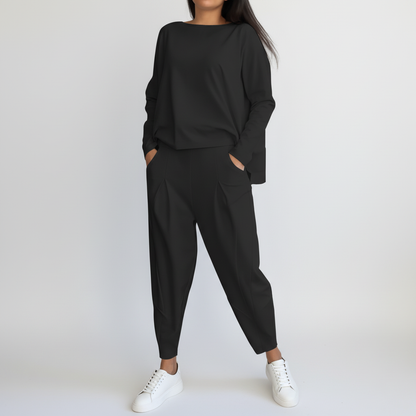 Corinna Women's Casual Co-ord Set | Comfortable Two Piece Outfit | Steven & Levon