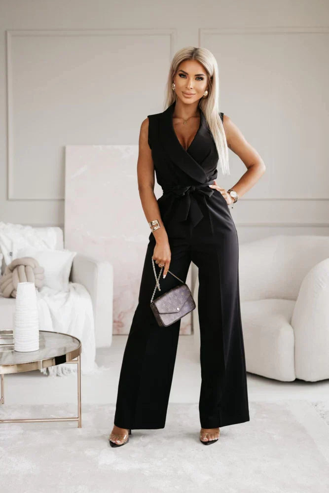 Women's Jumpsuit | Elegant One-Piece Outfit | Smart Casual Occasionwear | Timeless Style | Steven & Levon