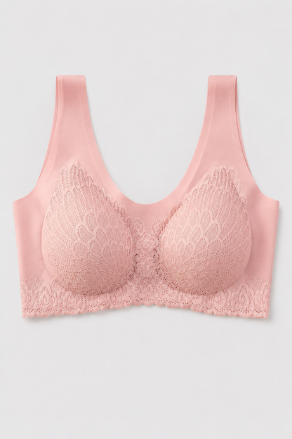 Comfortable Breathable Bra | Women's Wireless Seamless Bra | Soft Stretch | Lightweight Comfort | Steven & Levon