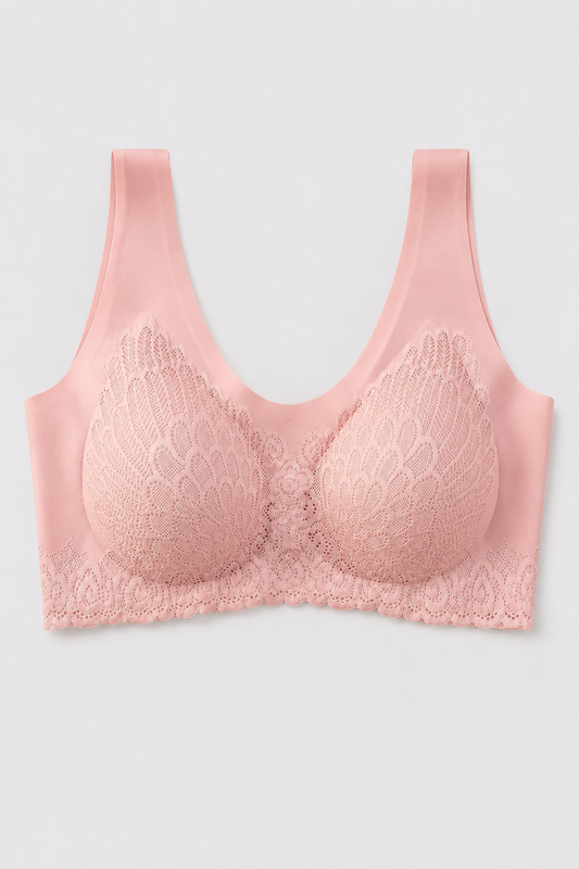 Comfortable Breathable Bra | Women's Wireless Seamless Bra | Soft Stretch | Lightweight Comfort | Steven & Levon