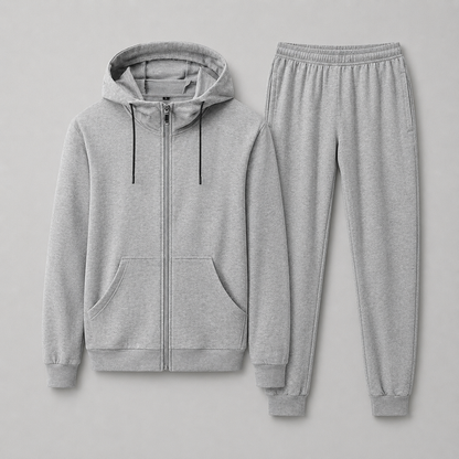 Men’s Tracksuit Set | Breathable Hoodie & Long Sleeve Jogger | Casual Sportswear | Lightweight Activewear | Steven & Levon
