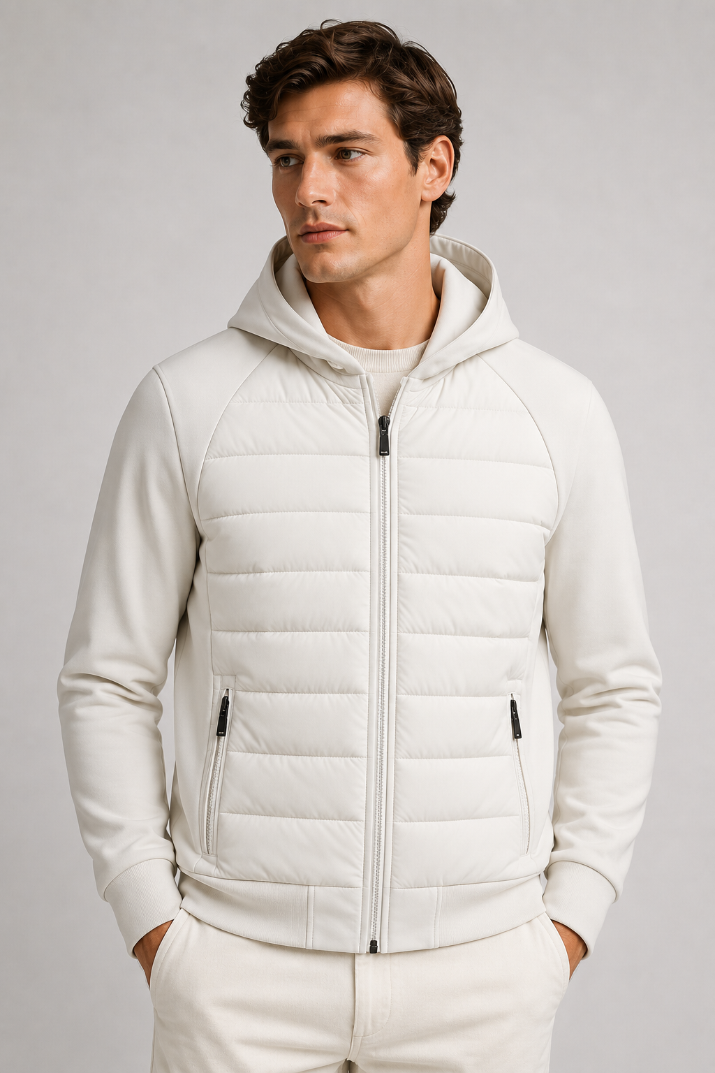 Men's Lightweight Knit Jacket | Lightweight Fabric | All-Season Layering | Steven & Levon