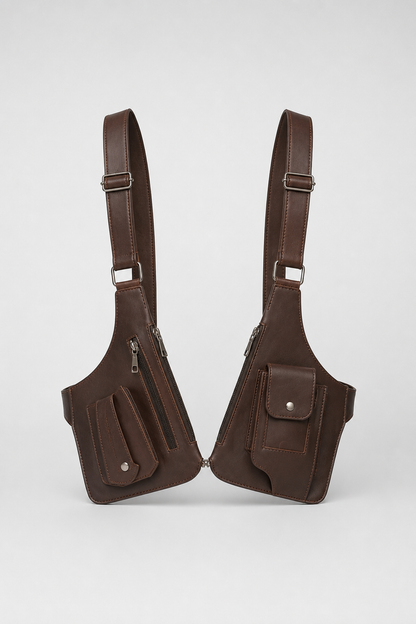 Tactivex - Dual-Strap Tactical Chest Harness Bag  Hands-Free Daily Carry