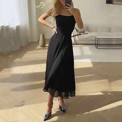 Sleeveless A-Line Midi Dress | Women’s Wedding Guest Occasion Dress | Steven & Levon