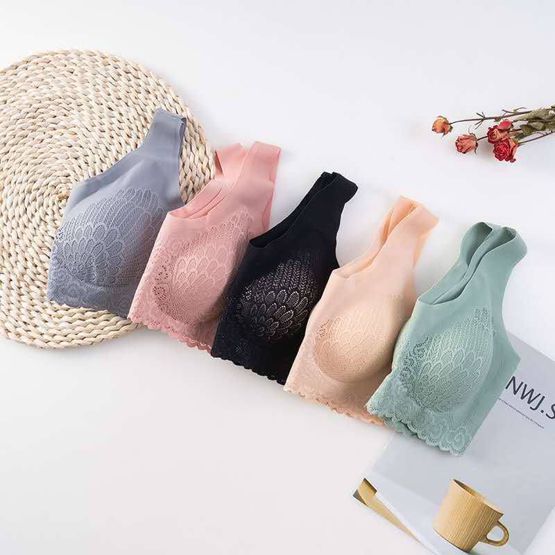 Comfortable Breathable Bra | Women's Wireless Seamless Bra | Soft Stretch | Lightweight Comfort | Steven & Levon