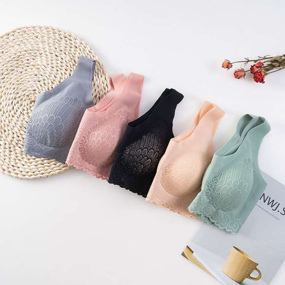 Comfortable Breathable Bra | Women's Wireless Seamless Bra | Soft Stretch | Lightweight Comfort | Steven & Levon