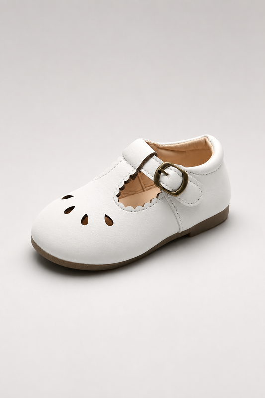 Baby Girl School Shoes | Toddler Leather Sandals | Anti-Slip Buckle Shoes | Steven & Levon