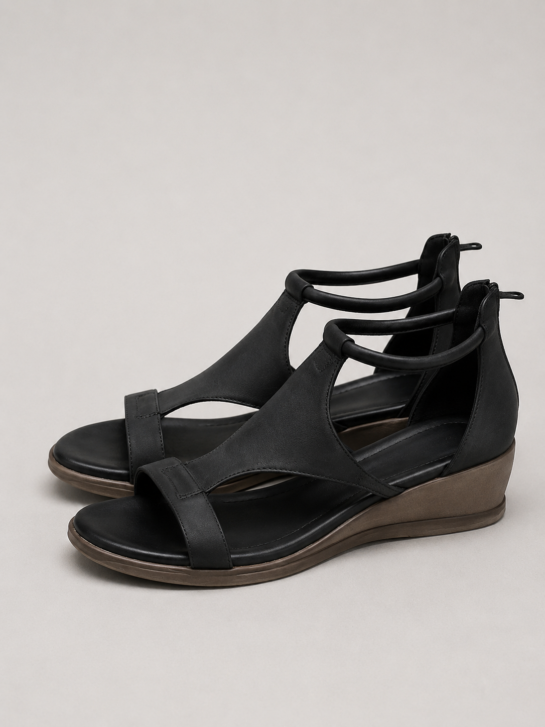 Comfort Leather Sandals | Women | Genuine Leather | Cushioned Slip-On Everyday Comfort | Steven & Levon